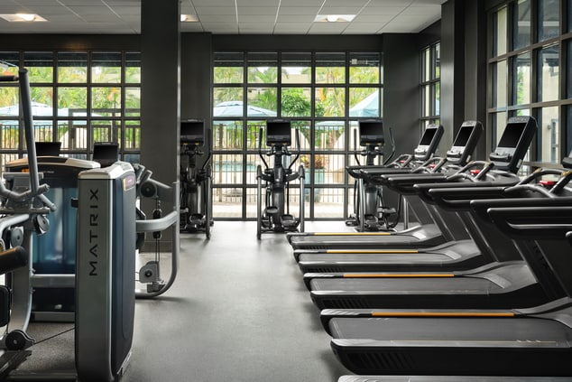State of the art fitness center 