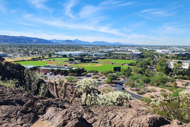 Arizona Resorts View of Baseball Field