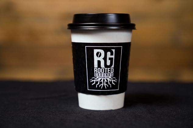 Rooted Grounds Coffee Cup