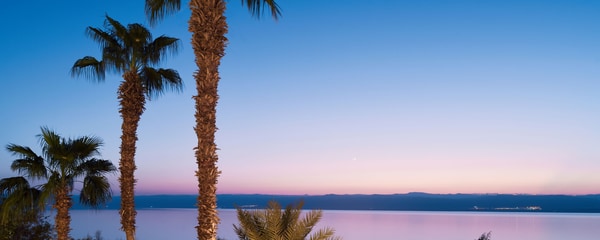 Sunset view at the Dead Sea Marriott Resort & Spa