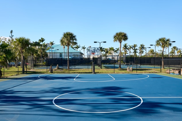 recreation, amenities, basketball court