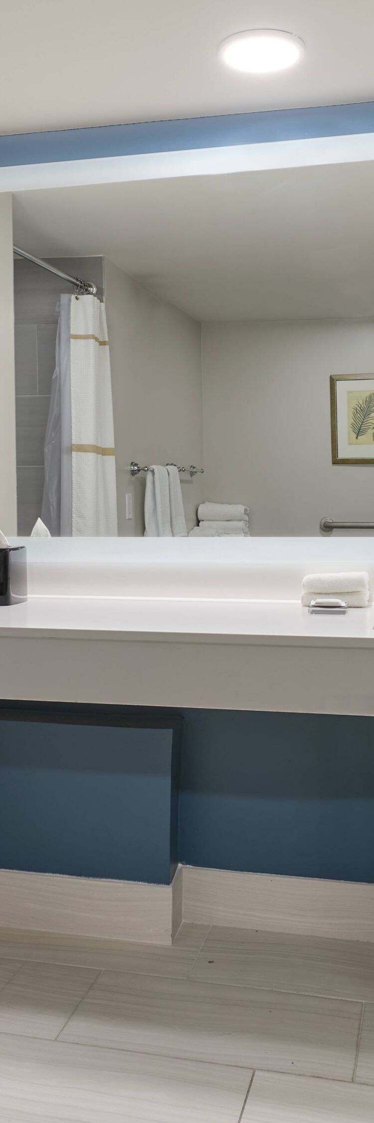 suite, hotel room, bathroom 