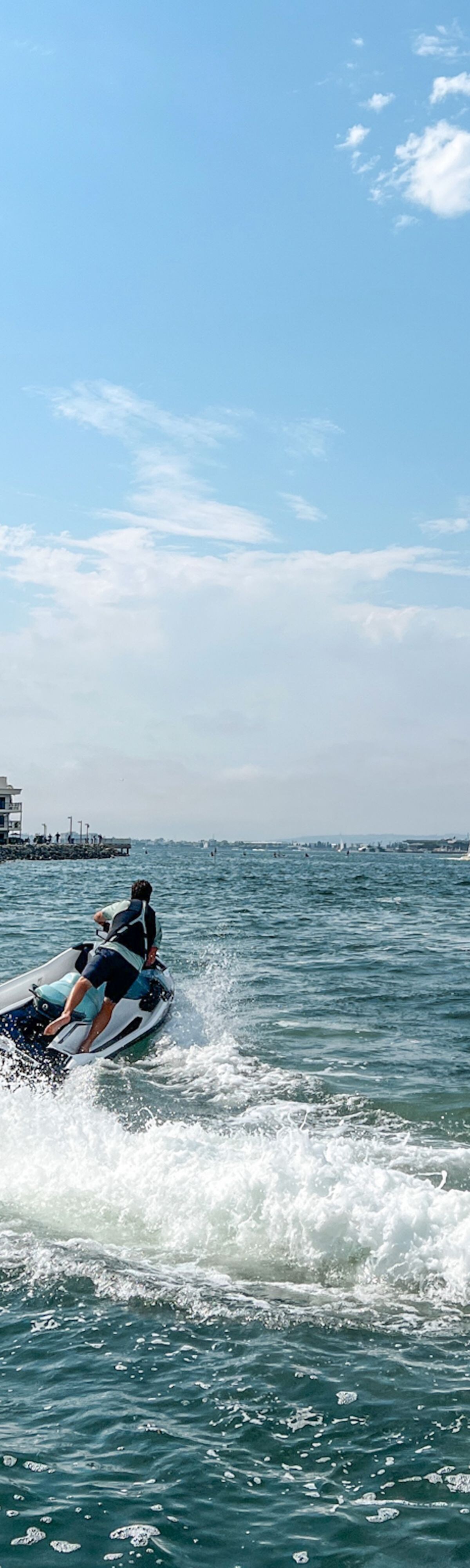 Jet ski in Coronado Bay