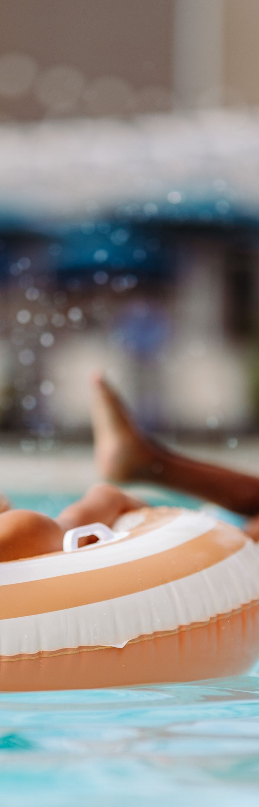 kids in pool