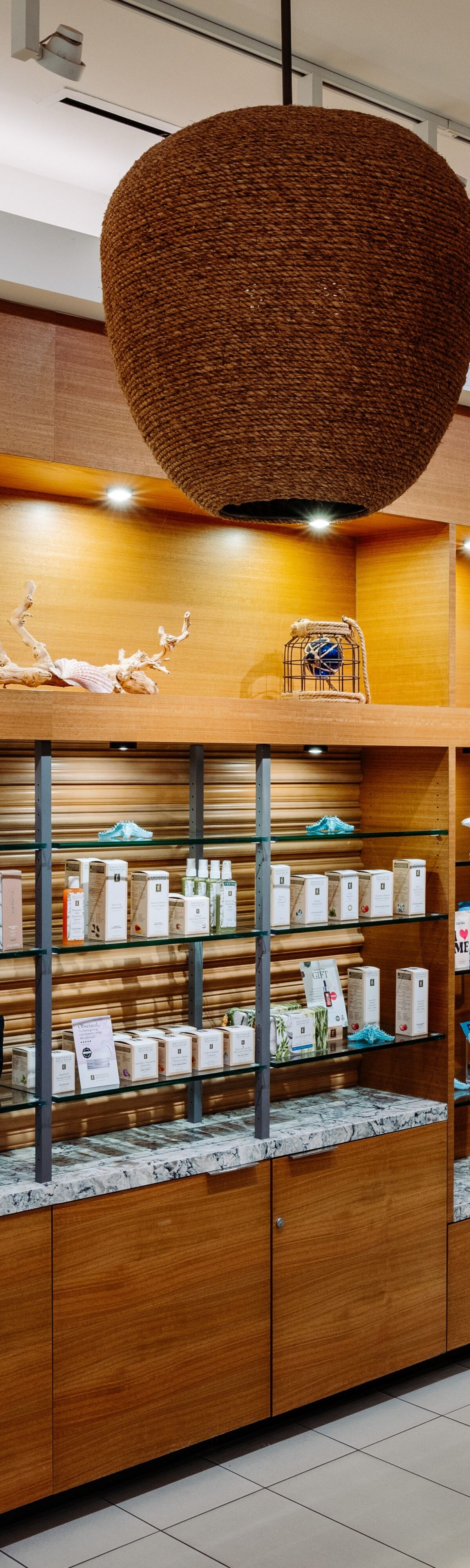 Inside the spa