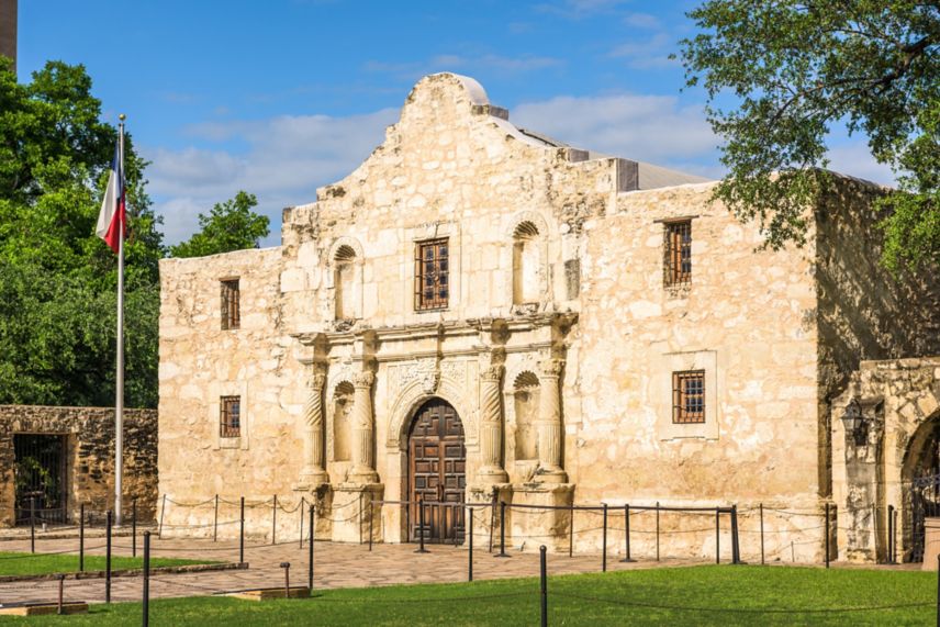 The Alamo in San Antonio TX
