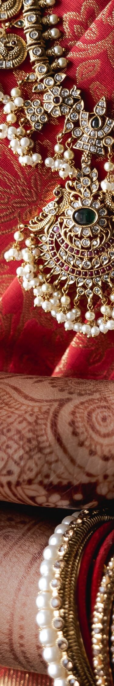 Bridal Henna and Saree Details