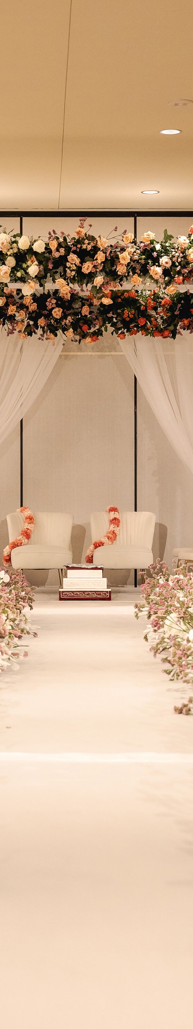 Floral Ceremony Aisle View