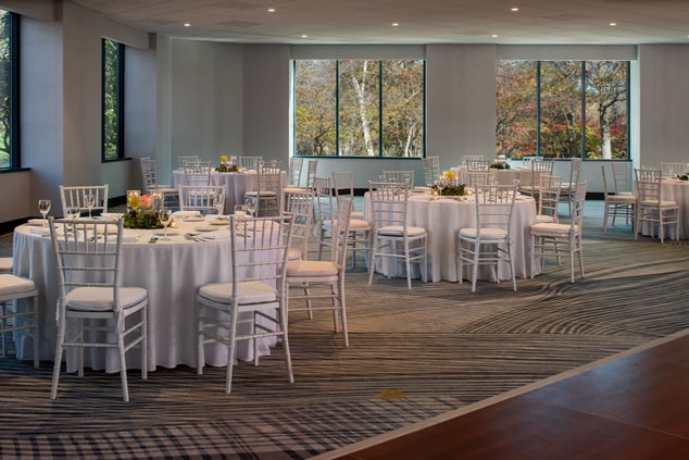 Tickets Salon with reception setup ideal for small