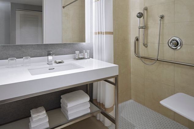 Accessible Bathroom with Roll In Shower in Halifax