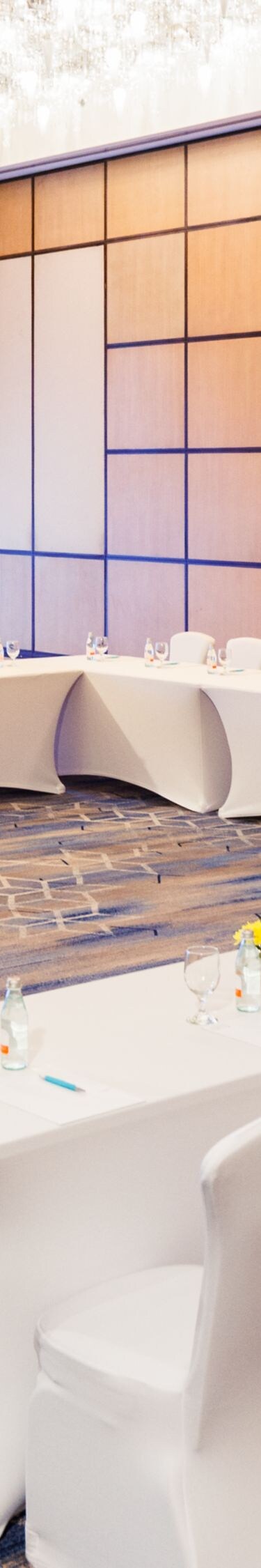 Liwa Two meeting room arrange in a U-shape setting