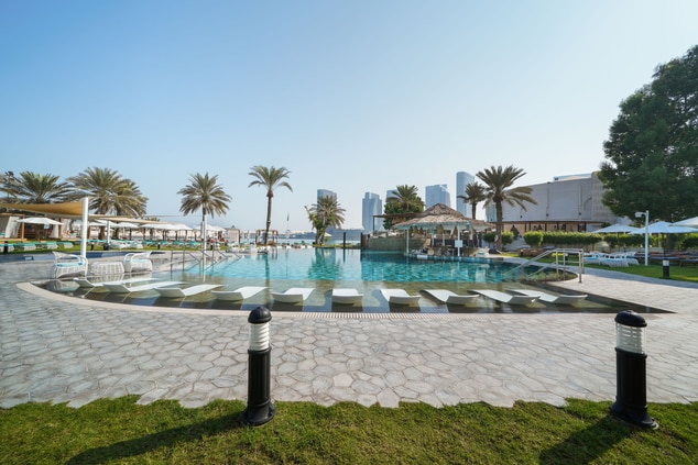 Oasis Pool Bar at Le Meridien Abu Dhabi