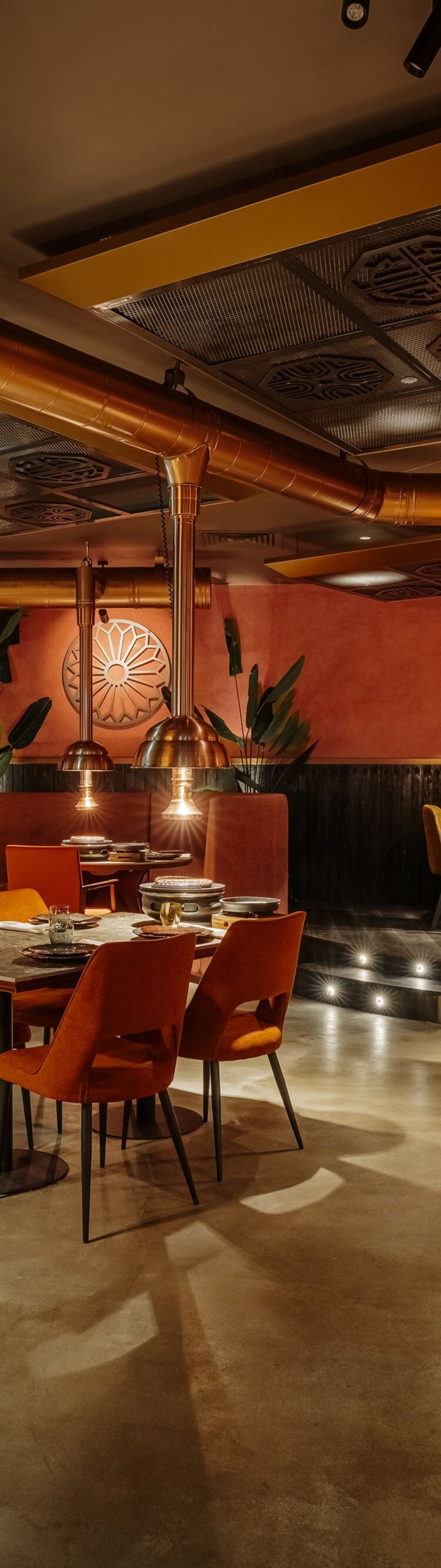 Espace repas du restaurant Sura&nbsp;Korean&nbsp;BBQ