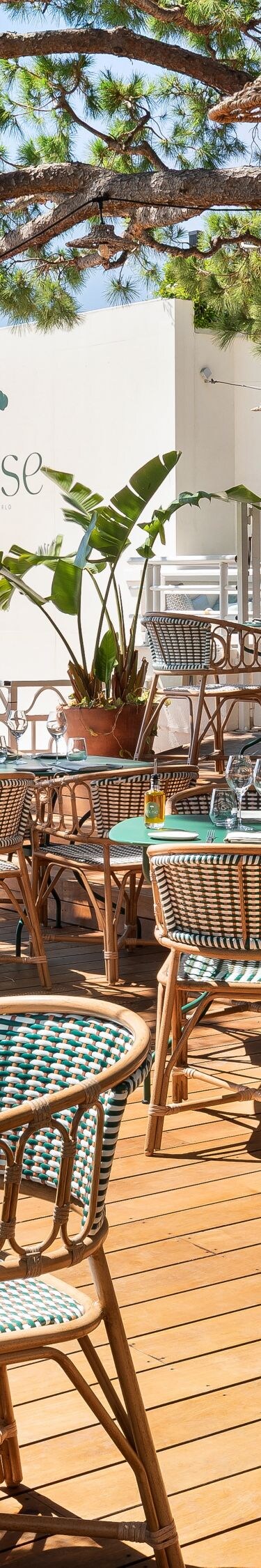 Muse outdoor terrace by the sea