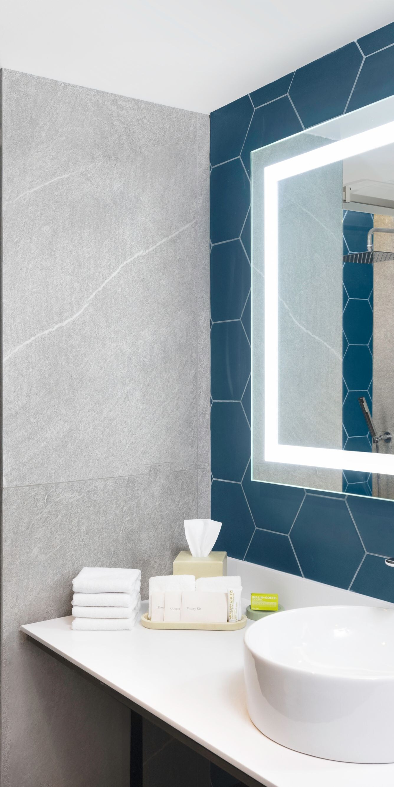Mirror at bathroom