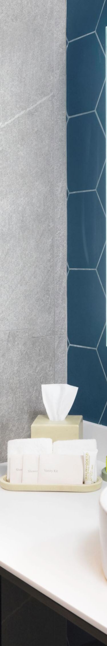 Mirror at bathroom 