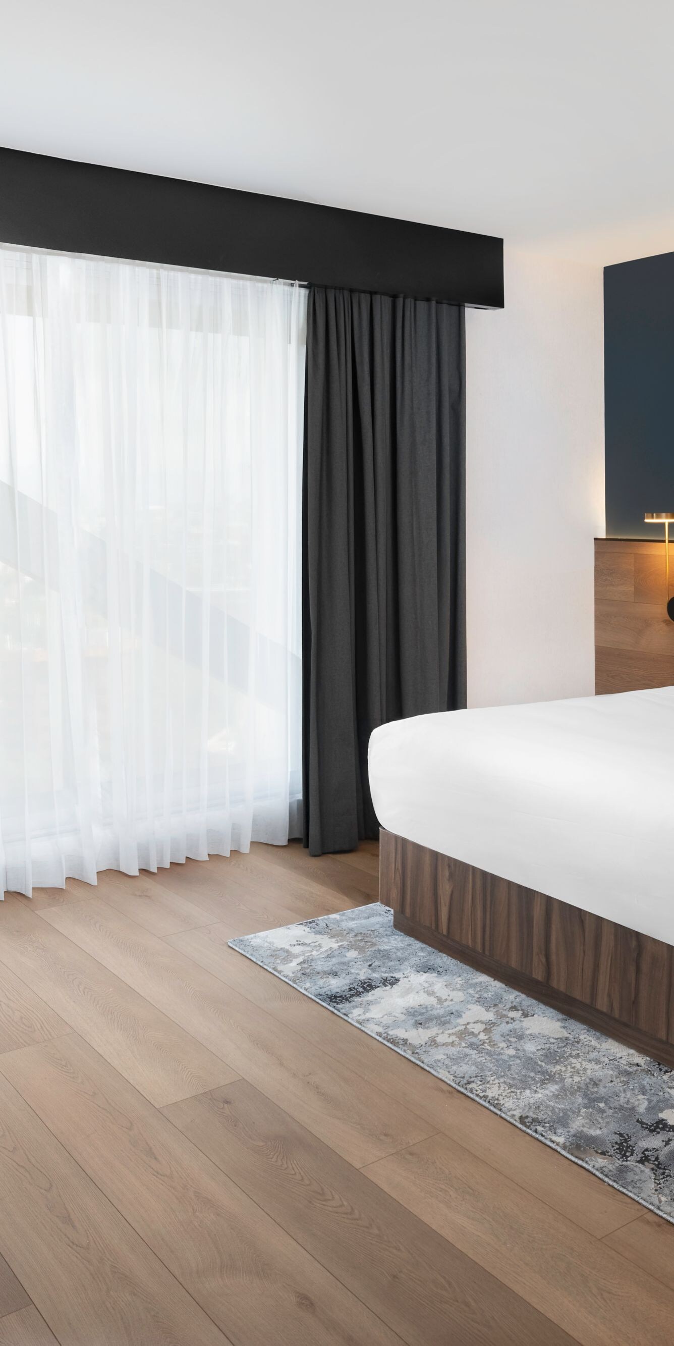 A suite one king, sofa bed
