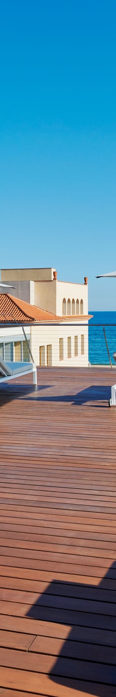 Large outdoor terrace of the spa terrace.