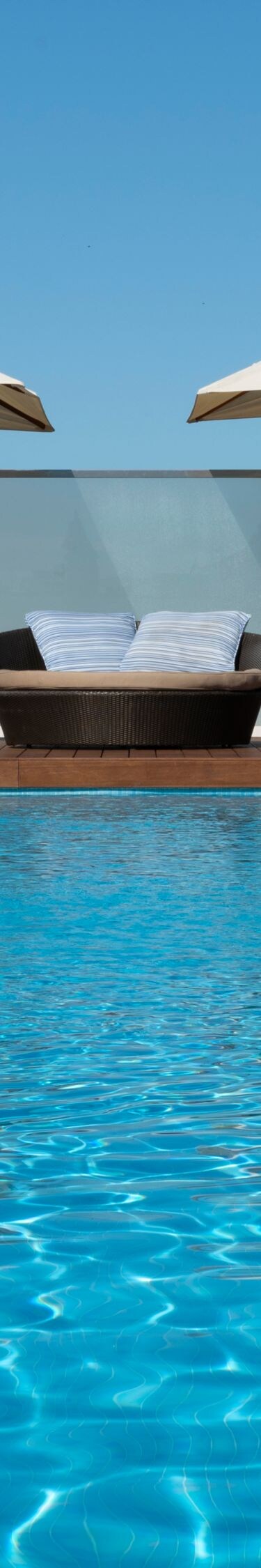 Outdoor swimming pool