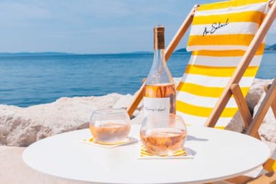 sorbet sidecar, le scoop, la vie, au soleil, rose
