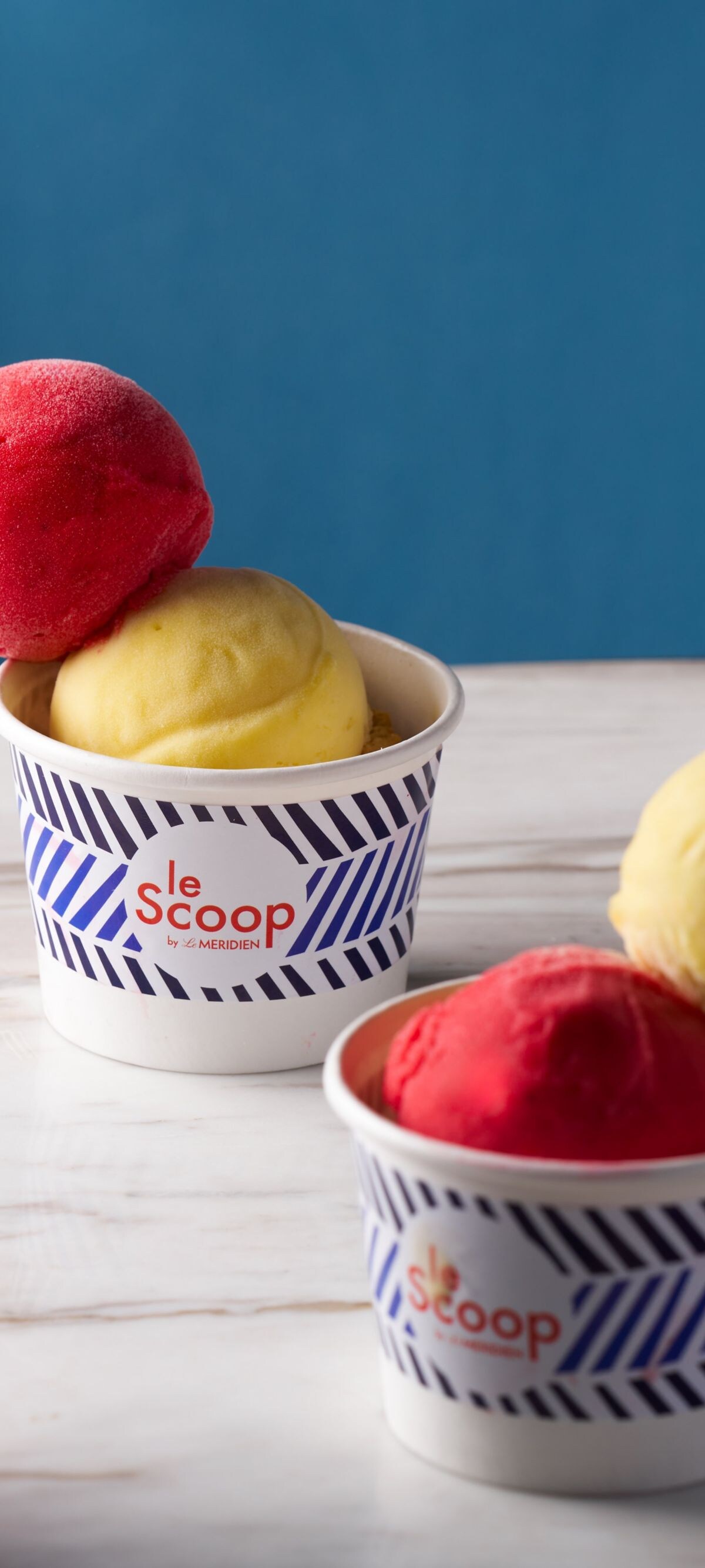 Cup of Le Scoop gelato