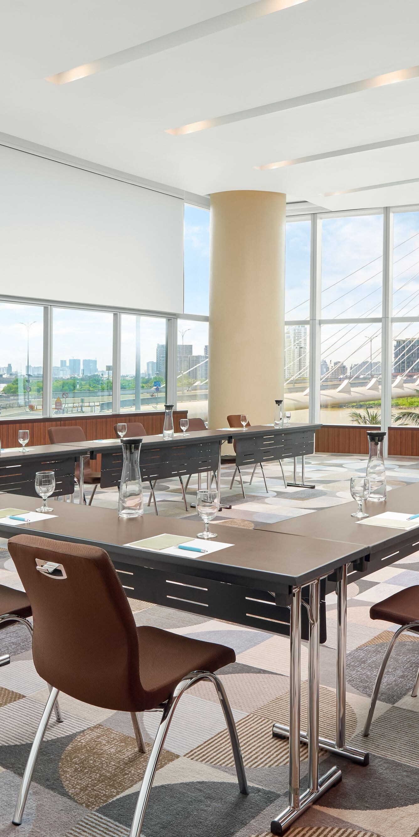 Tan Thuan Hiep Phuoc meeting room set in a U-shape