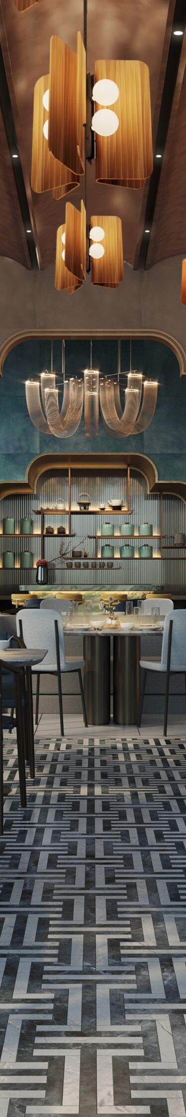 Interior of JASMIN Chinese Restaurant