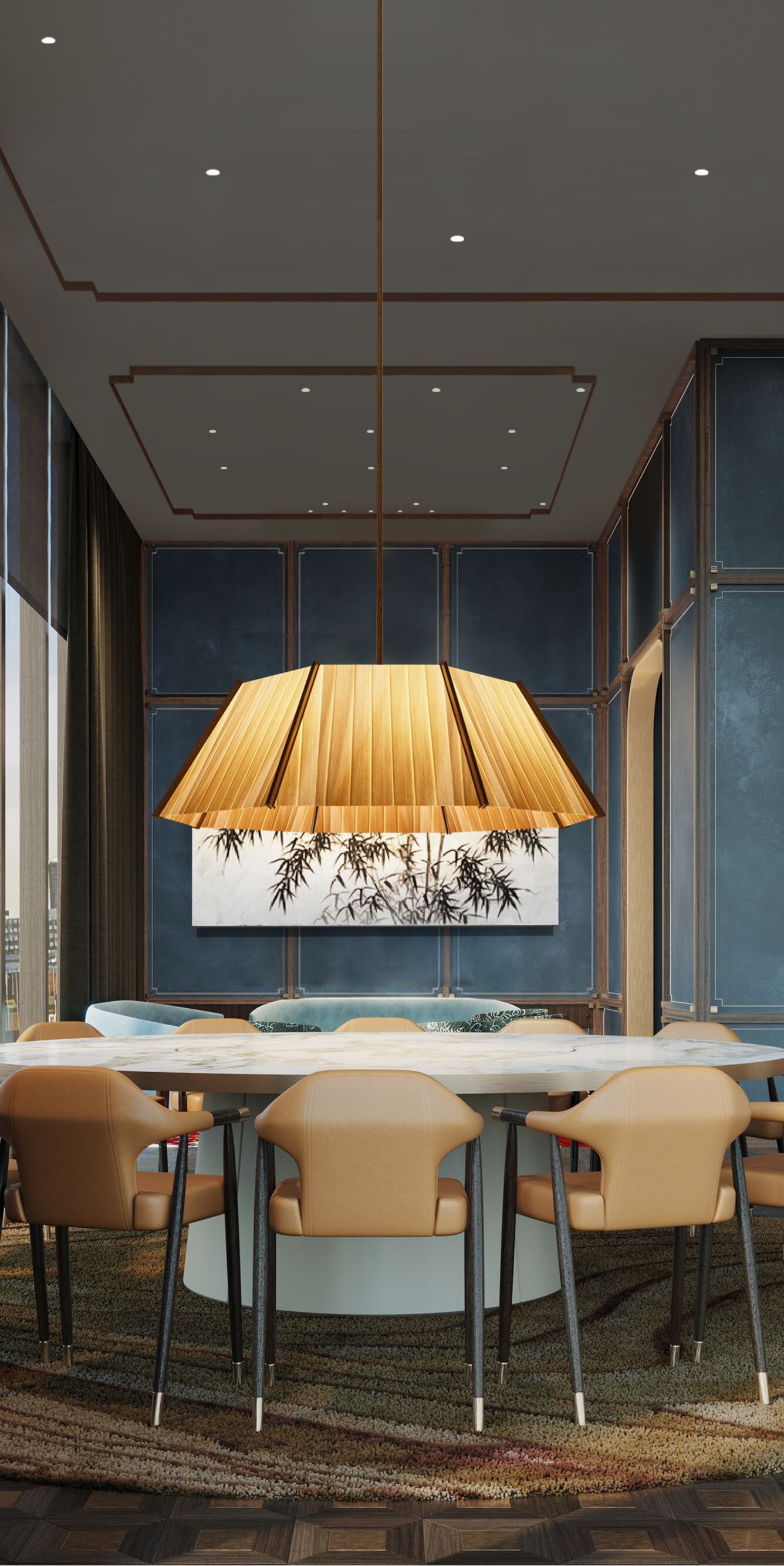 Private dining room at JASMIN Chinese Restaurant