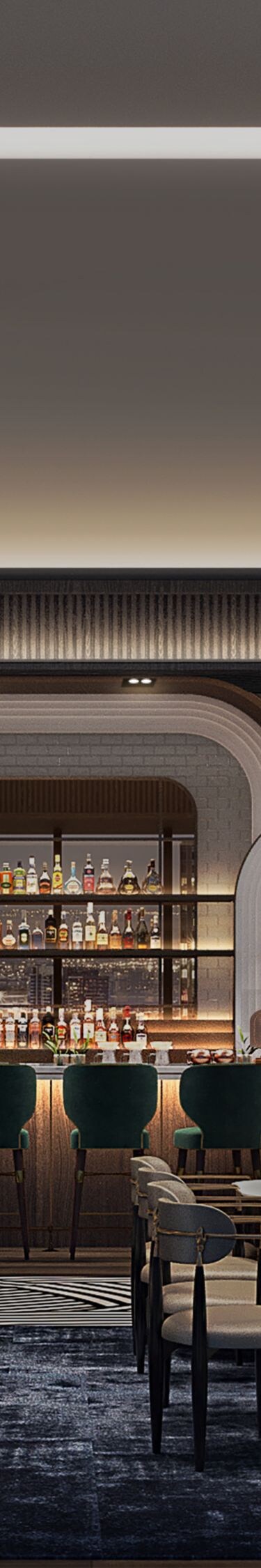 Lobby bar at Le Méridien Taipei Banqiao