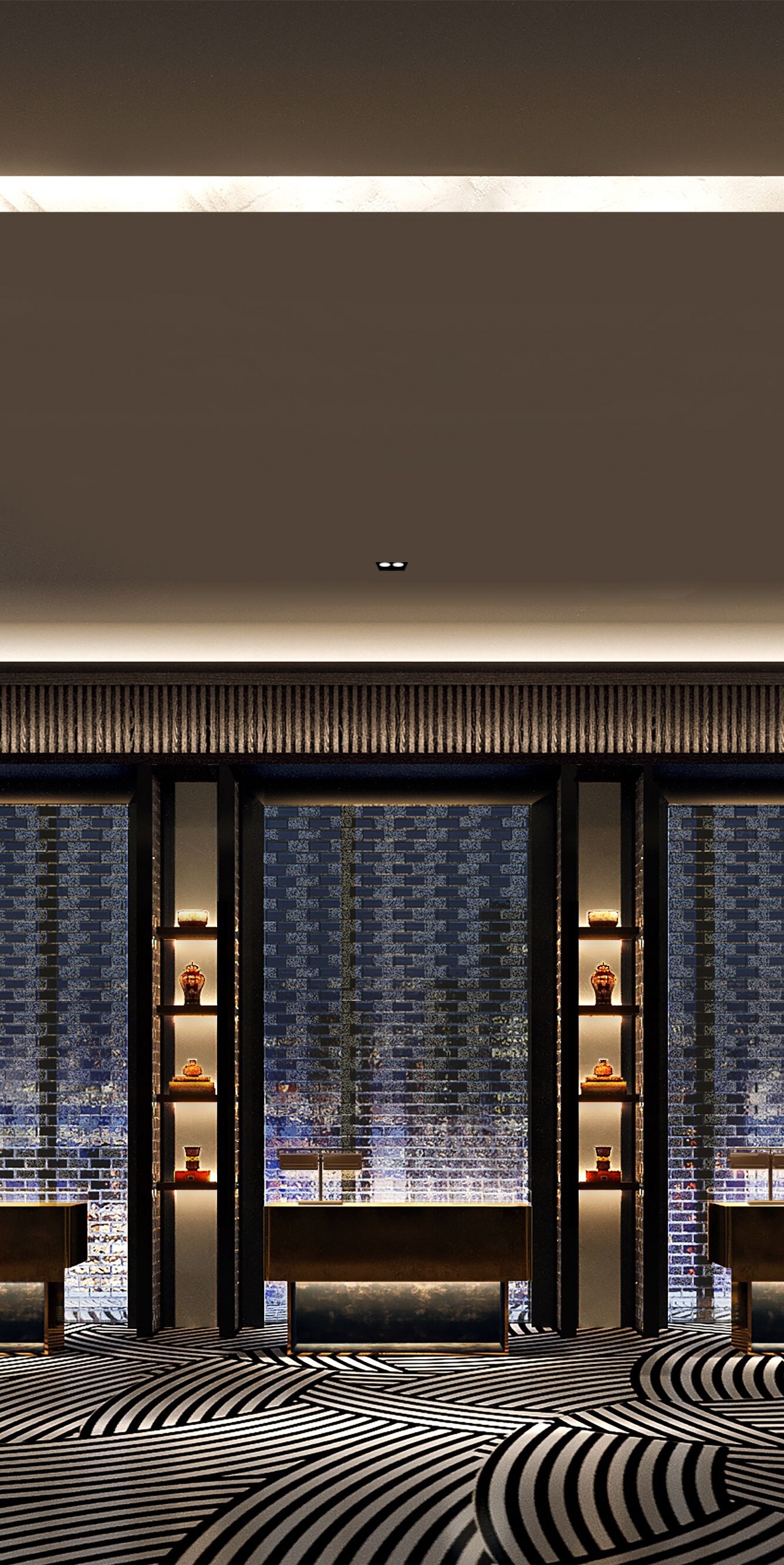 Hotel lobby at Le Méridien Taipei Banqiao