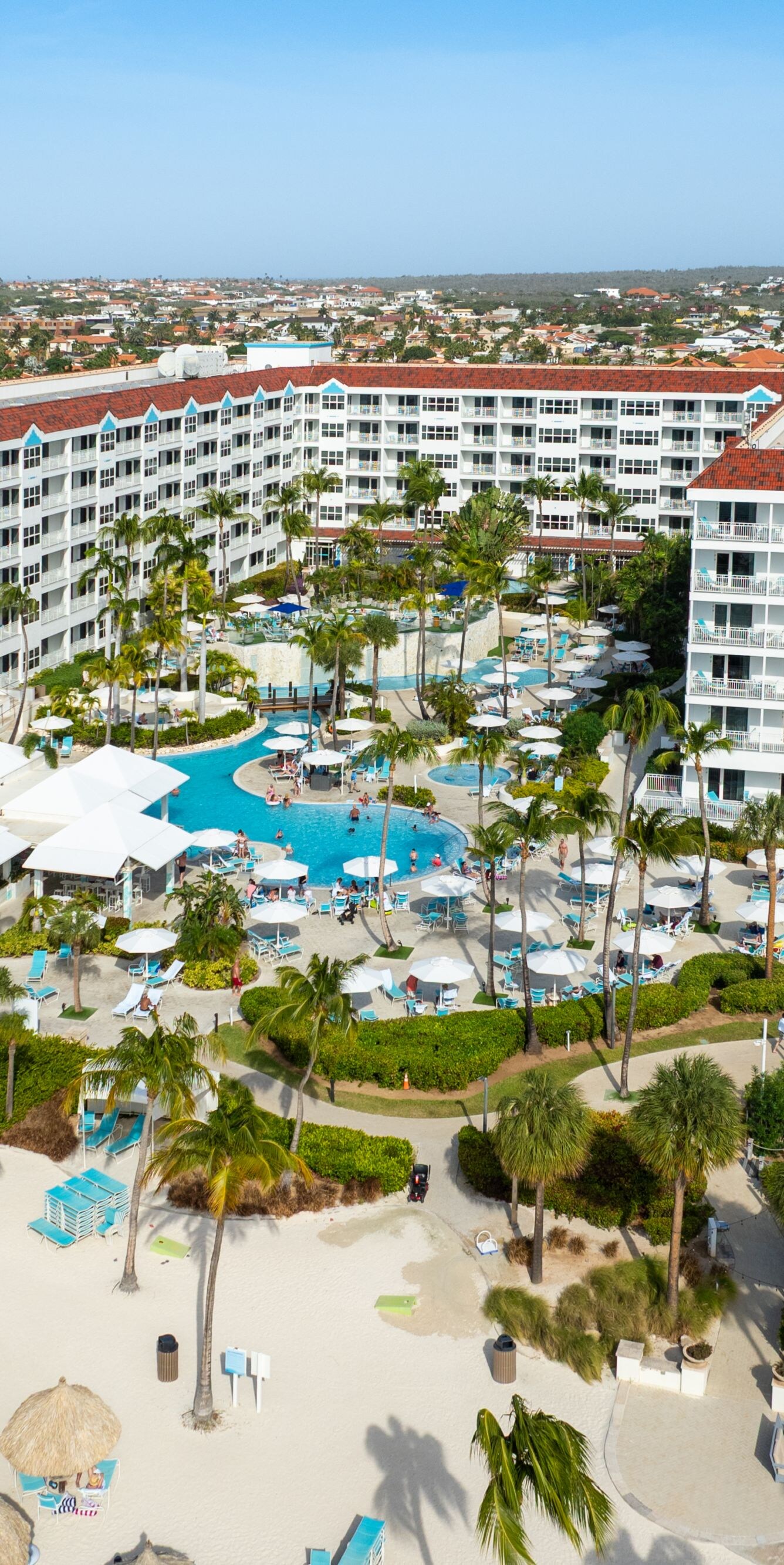 Vakantiewoningen aan zee op Aruba