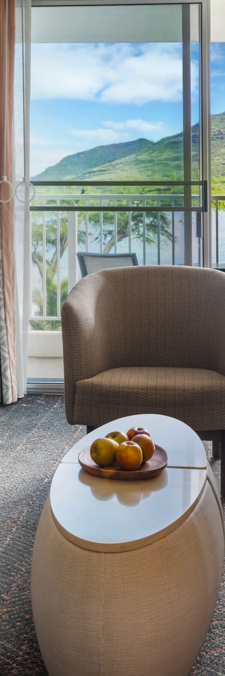 Family-friendly Kauai rental with balcony