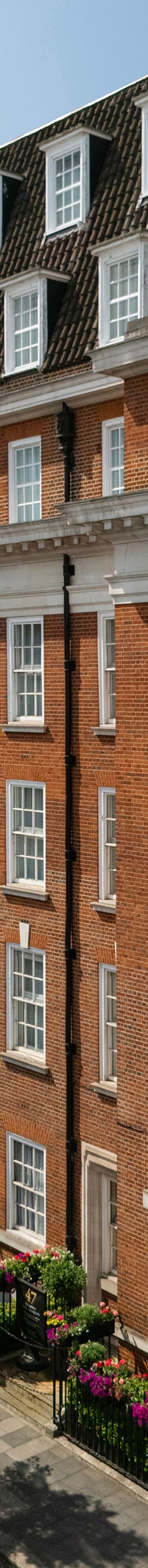 Hotel exterior in Mayfair-London