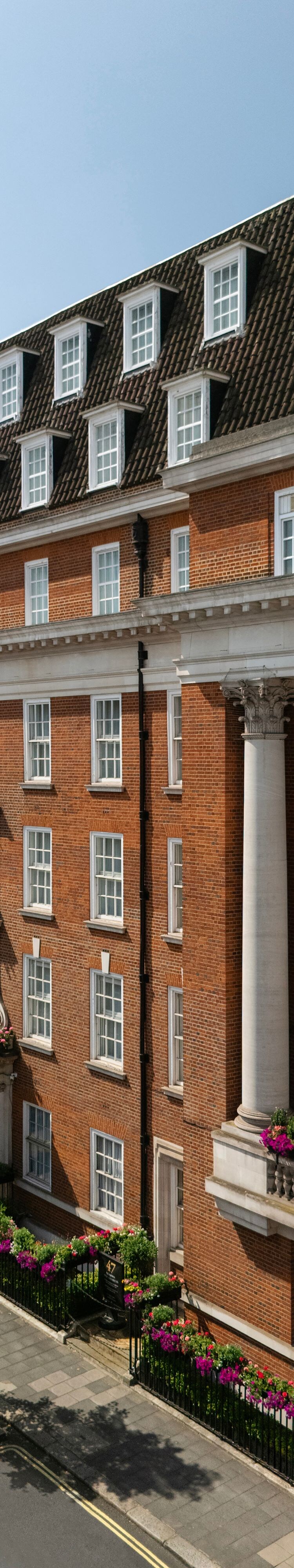 Hotel exterior in Mayfair-London