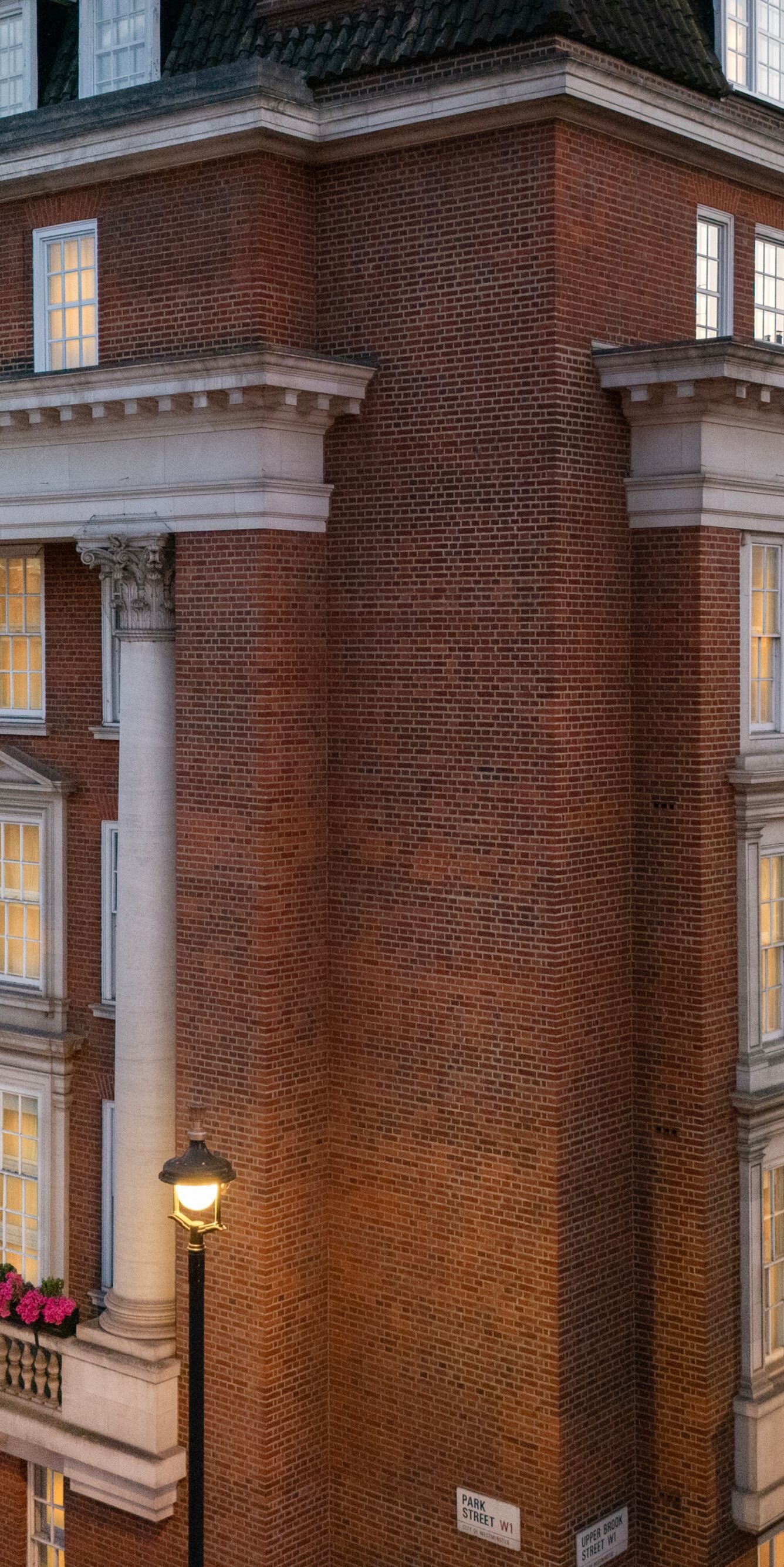 Hotel exterior in Mayfair-London
