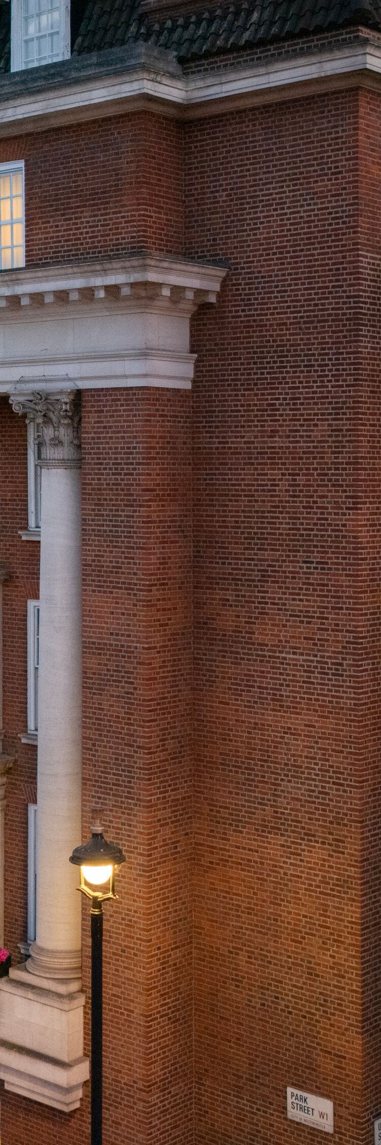 Hotel exterior in Mayfair-London