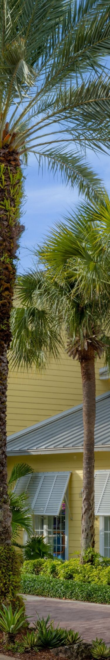 Außenbereich einer Ferienwohnung in Orlando
