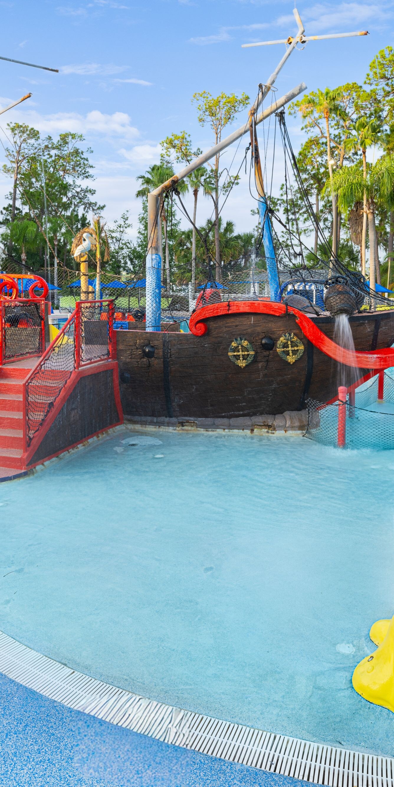 Resort-Pool mit Wasserspielplatz für Kinder in Orlando