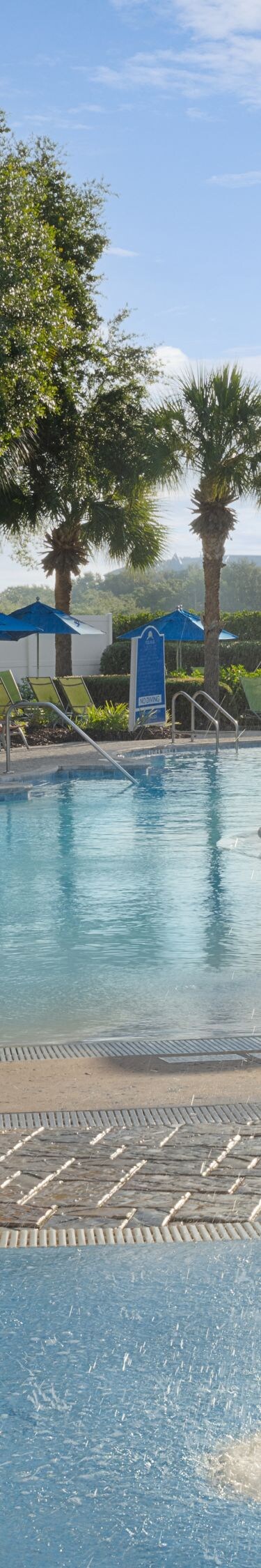 Resort-Pools und Planschbereich