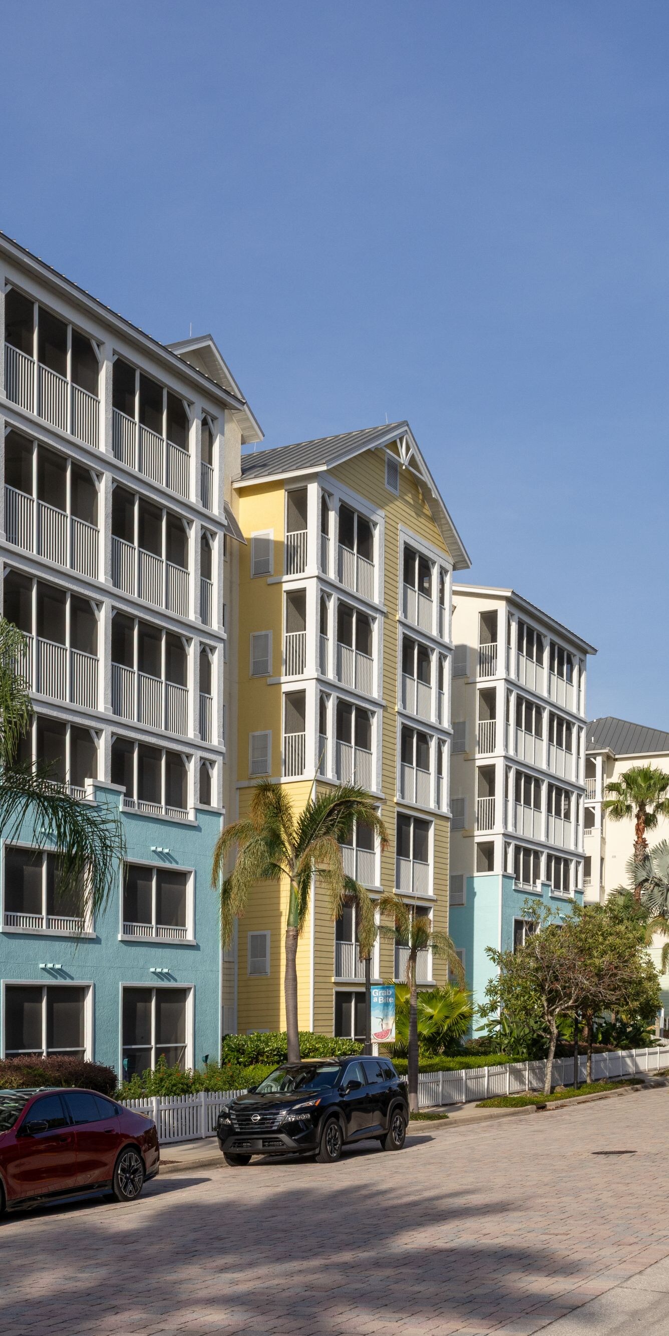 Außenbereich der Urlaubsvillen in Orlando
