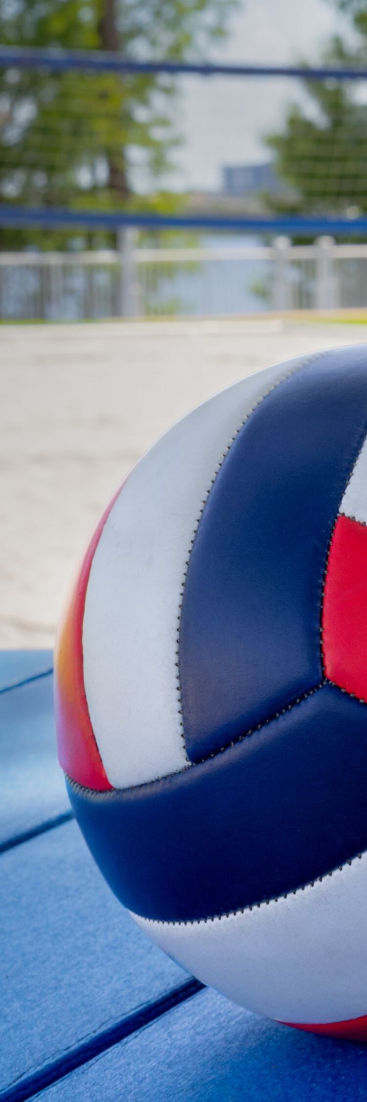 Volleyball-Sandplatz