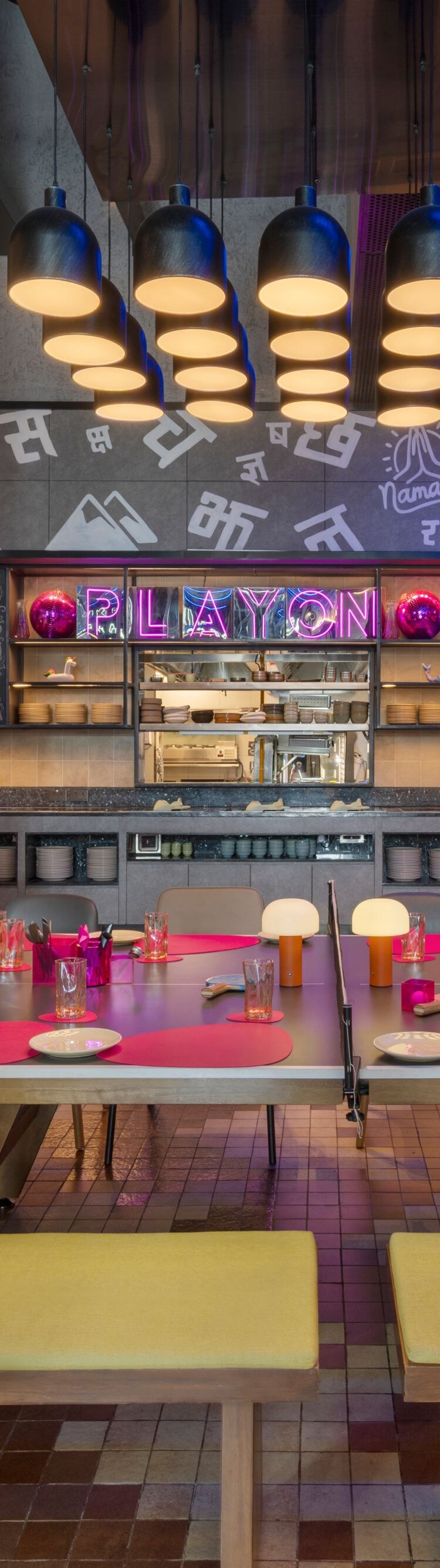 Moxy Kitchen and Bar with casual dining set up