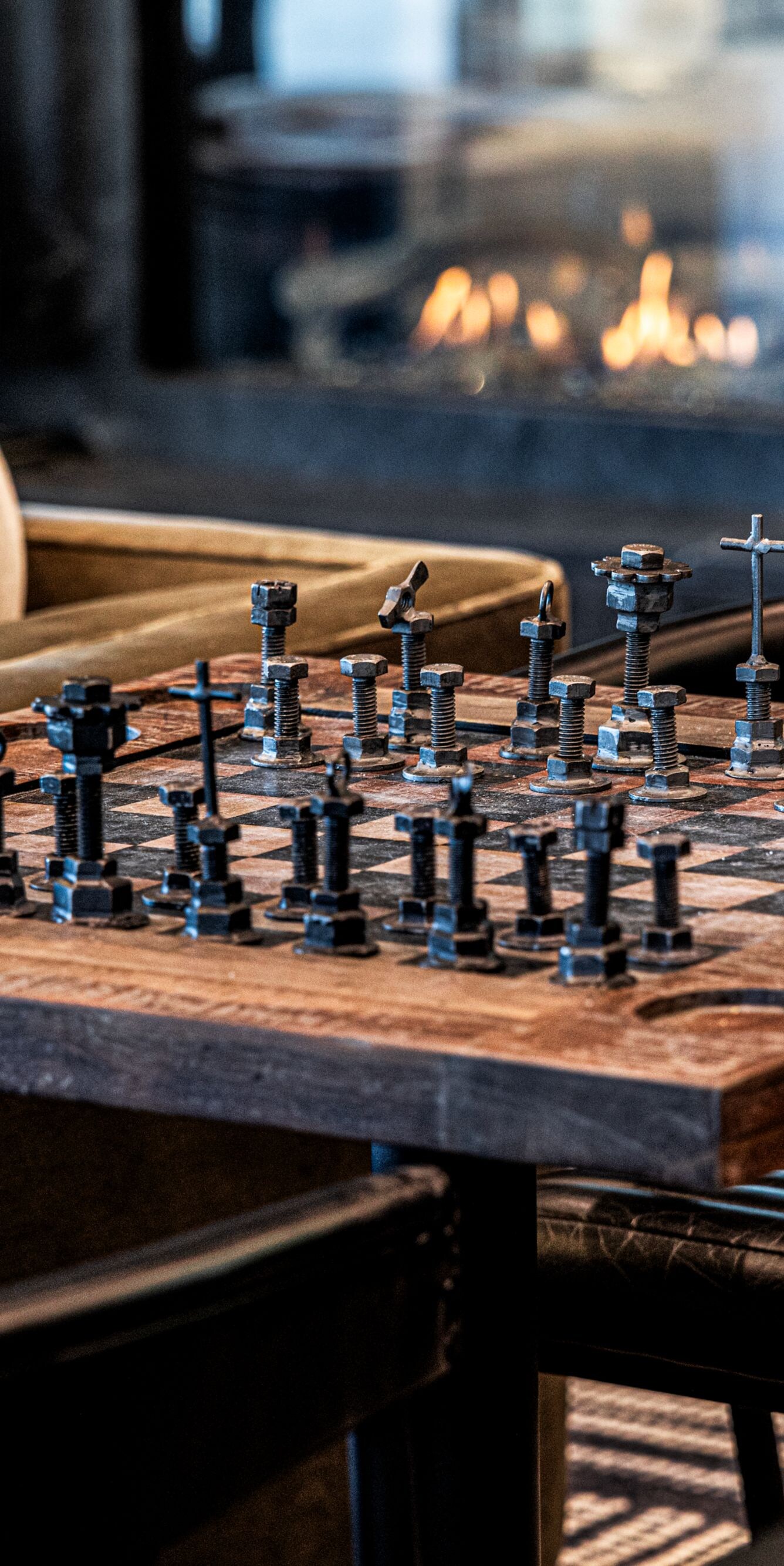 Lobby Chess board table