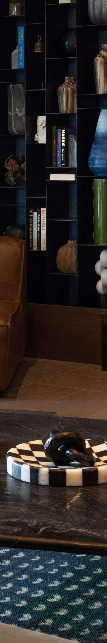 Lobby Seating and Fireplace