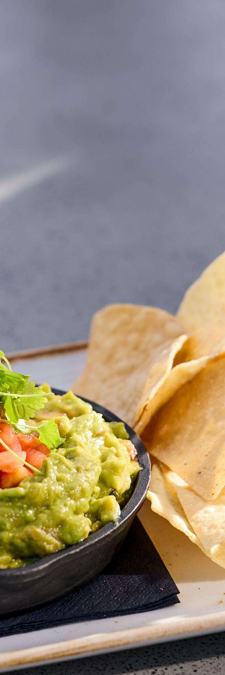 Chips and guacamole at Rosa's