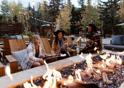 Smores at The Hythe Vail Colorado