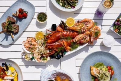 Seafood Platter and Summer Dishes