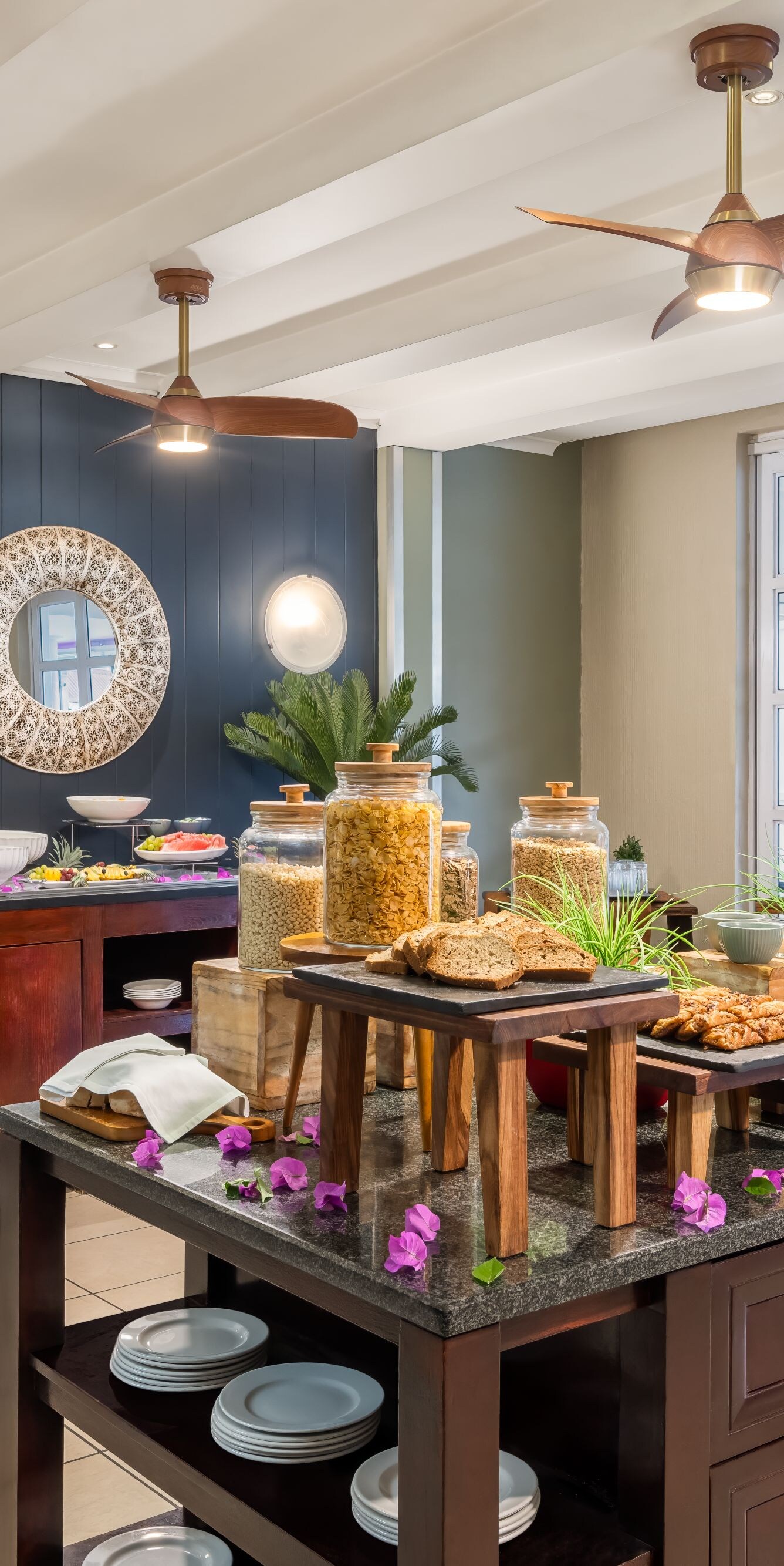 Breakfast buffet