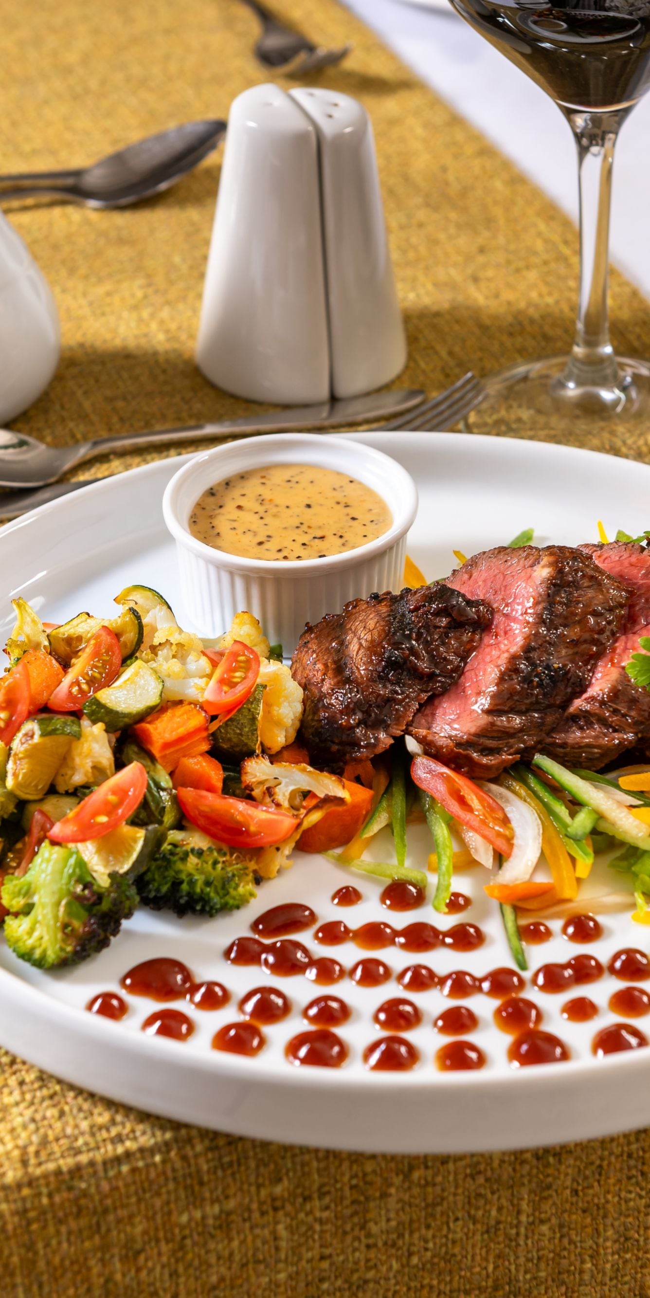 A la carte meal