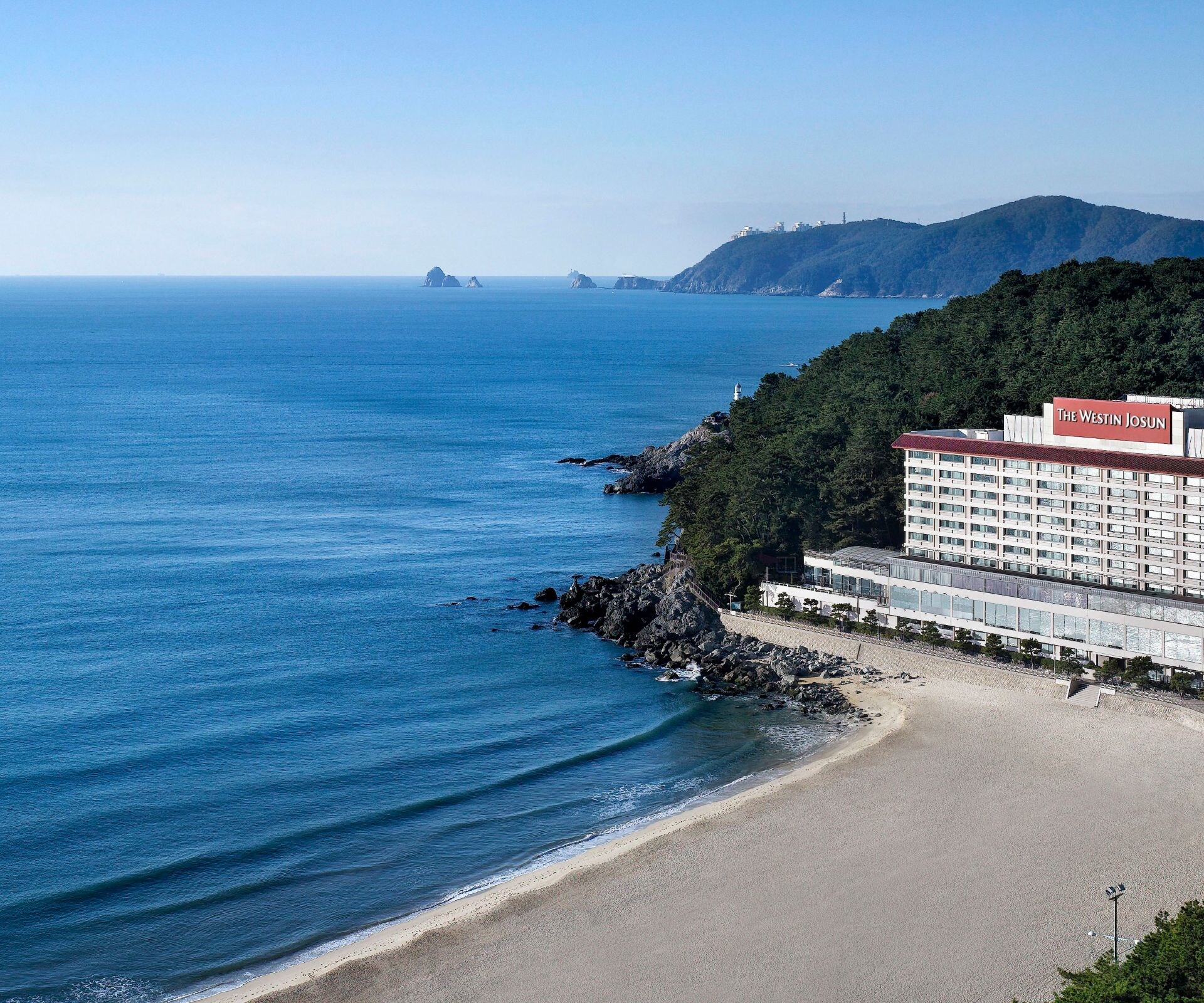 Exterior of Hotel in Busan South Korea